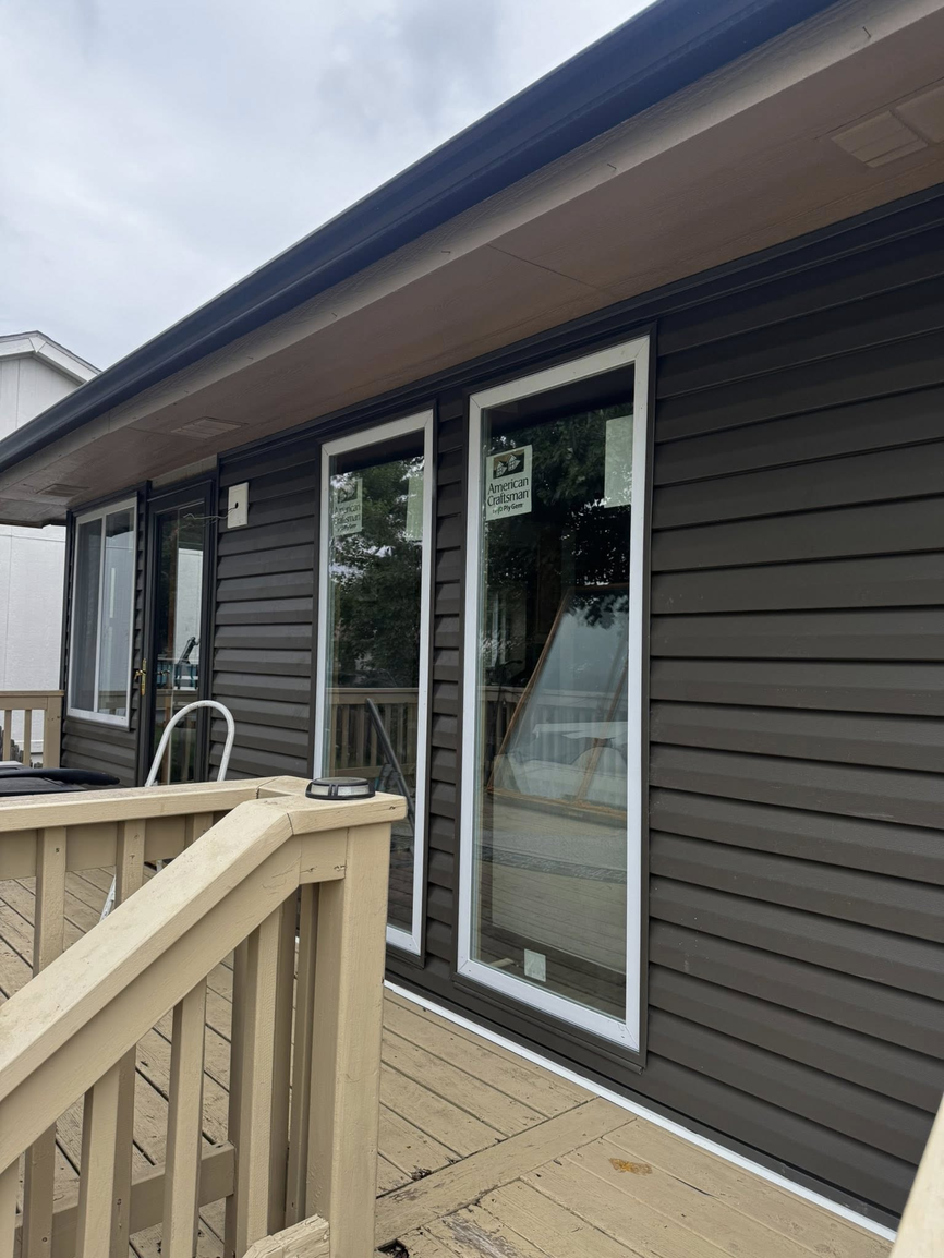 Sliding door installation